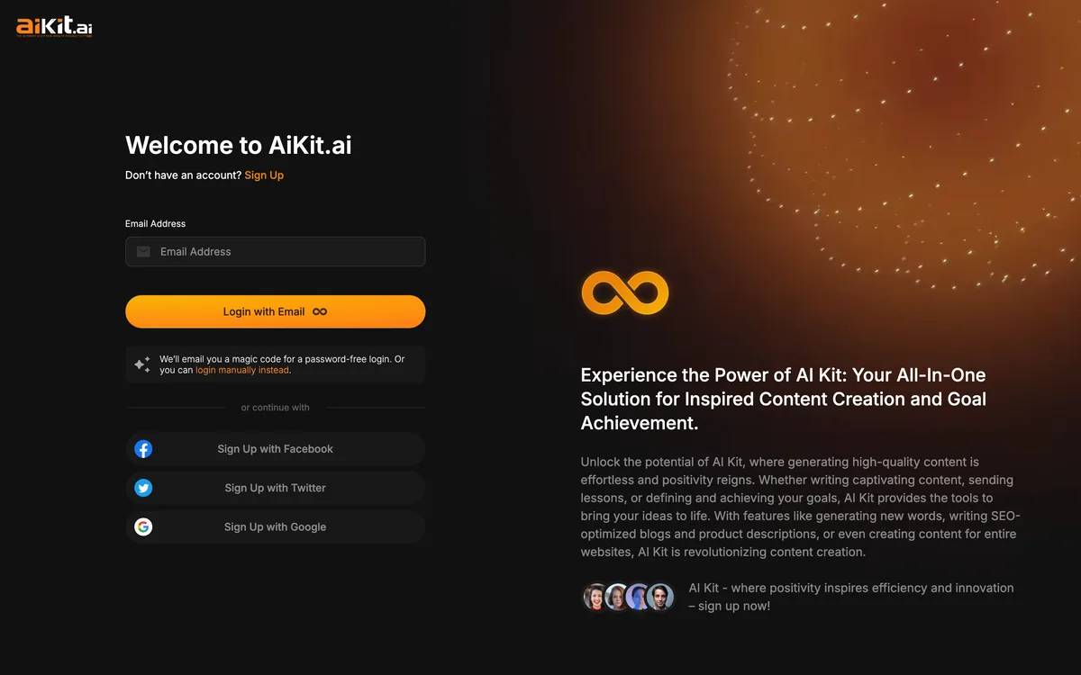 AIKit — AI marketing platform